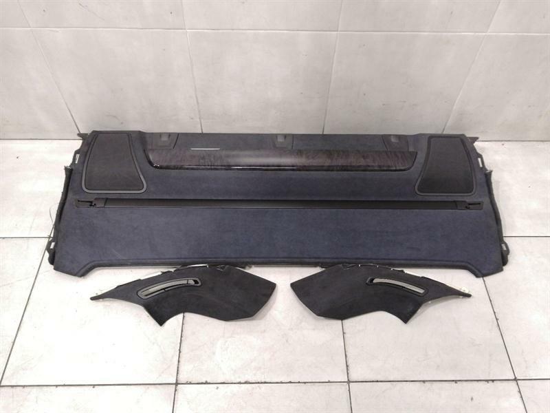 BMW 7 / i7 (G70) 2022-... BMW 7 F02 F01 individual Alcantara roller blind plot shelf set 7262616 hat rack set
