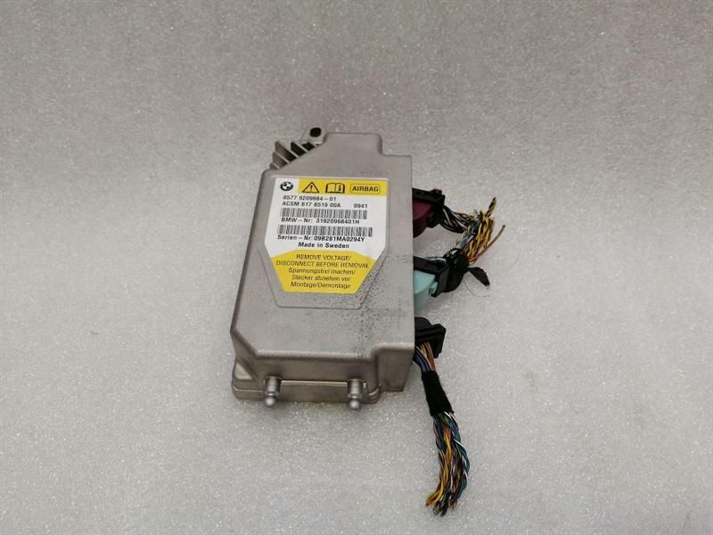 BMW 7 series F02 F01 Safety Module ECU 9209684 Air Control Unit SRS