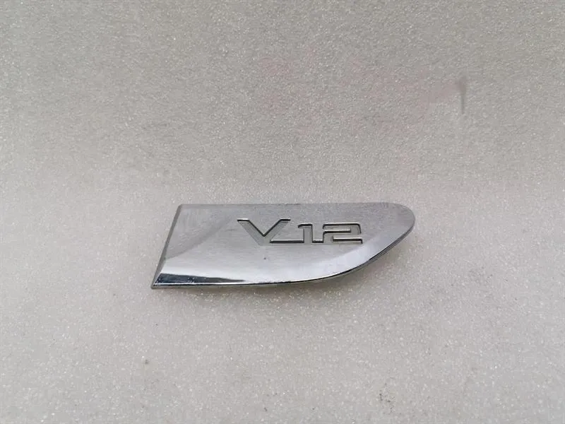 BMW 7 Series F02 F01 7202183 V12 LOGO WING V12 FENDER