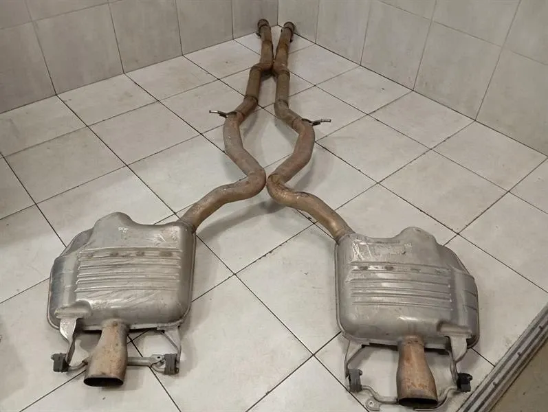 Mercedes S-Class W222 Exhaust Silencer A2224907220 M279 AMG V12 Exhaust