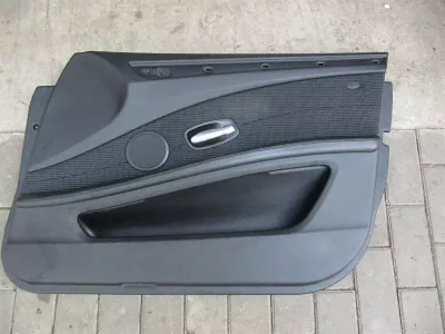 BMW 5 серия E60 карта за врата предна дясна 51418043418 десен волан RHD LCI АНТРАЦИТ