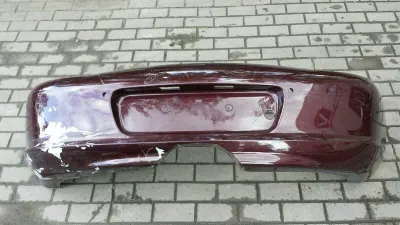 Porsche 987 Boxter aizmugurējais buferis 98750541100 aizmugurējais buferis PDC