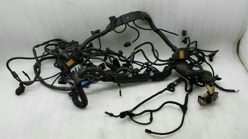 BMW 7 (F01 / F02 / F03 / F04) BMW 7 Series F01 Engine Wiring Harness 12517601261 Engine Wiring Loom 750iX N63 04.10