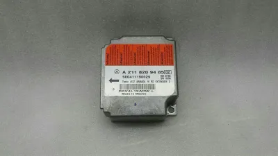Mercedes E klases W211 drošības modulis ECU A2118209485 gaisa vadības bloks SRS