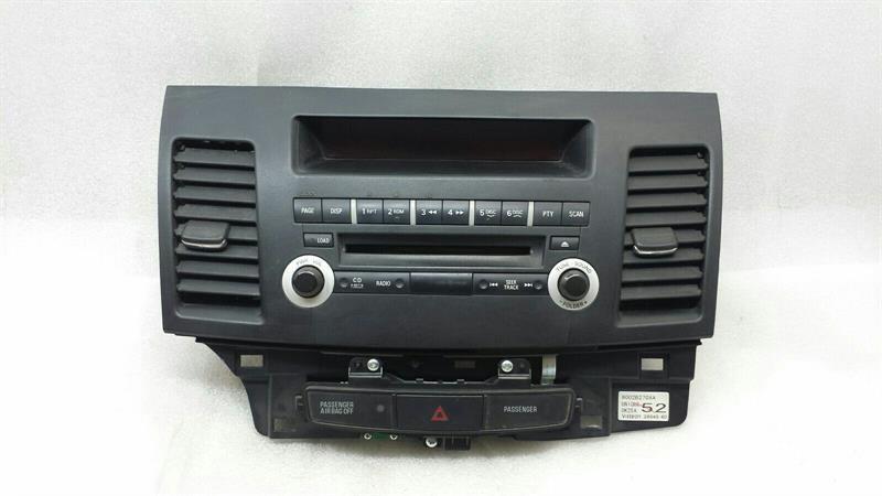 Mitsubishi Lancer MITSUBISHI Lancer X Audio System Controller 8002A861XA CD Player Body type: Saloon
Fuel: Petrol