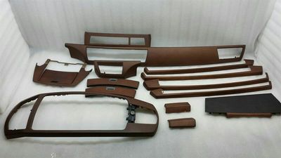 Комплект шпона для дверей BMW 7 серии E65, цвет &quot;Американский орех&quot;, 51457148712