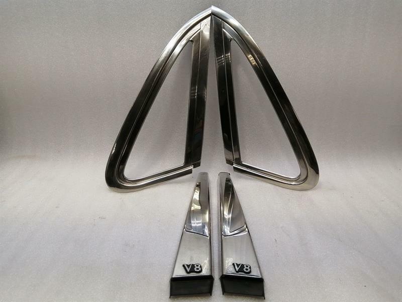 Jaguar XJ 2009-2019 JAGUAR XJ X308 Chrome Body Moulding Set HNA6081AF Bar Set V8 Daimler Pillar