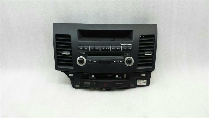 Mitsubishi Lancer MITSUBISHI Lancer X EVO CD Player 8002A863XA Audio System Controller Body type: Saloon
Fuel: Petrol