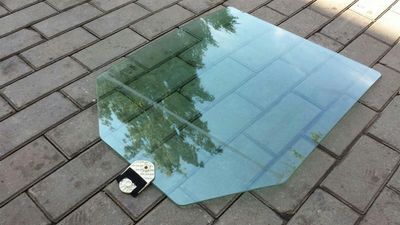 Range Rover Sport L320 vänster bakdörr glas CVB500210 dörrfönster bak vänster