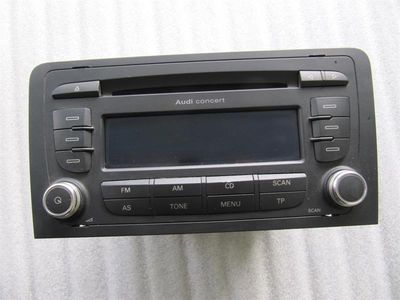 Audi S3 A3 CD Player Radio CD Concert 8P0035186G