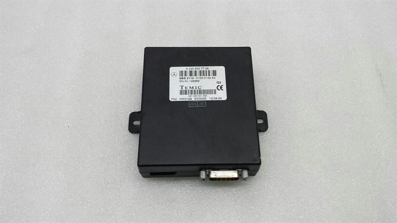 Mercedes CL600 W215 Language Modules A2208207726 Language Control Module