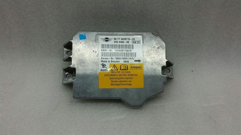Mini Cooper (F65 / F66 / F67) 2024-... MINI COOPER S R56 Safety Module ECU 65773428715 Air Control Unit SRS