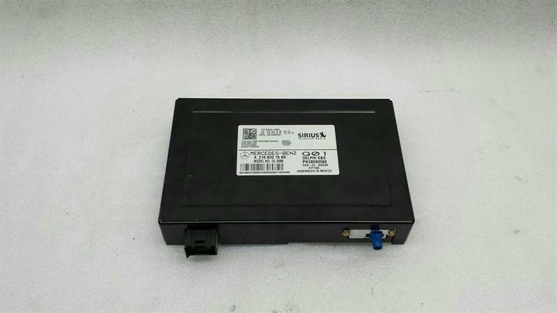 Mercedes-Benz A (W169) MERCEDES CL W216 ECU A2168201589 SIRIUS SATELLITE RADIO CONTROL MODULE