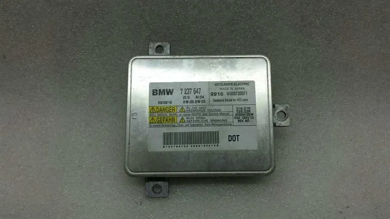 BMW 5 Series F10 Xenon Ballast 7237647 Xenon Ballast