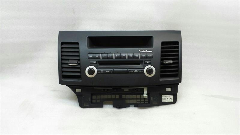 Mitsubishi Lancer MITSUBISHI Lancer X EVO Audio System Controller 8002B270XA CD Player Controls Body type: Saloon
Fuel: Petrol