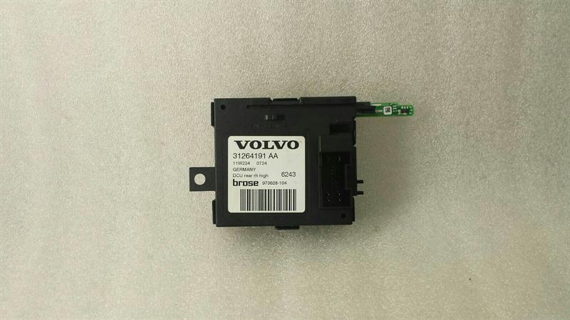 Volvo S40 Volvo S40 rear right door module 31264191AA door control unit rear right