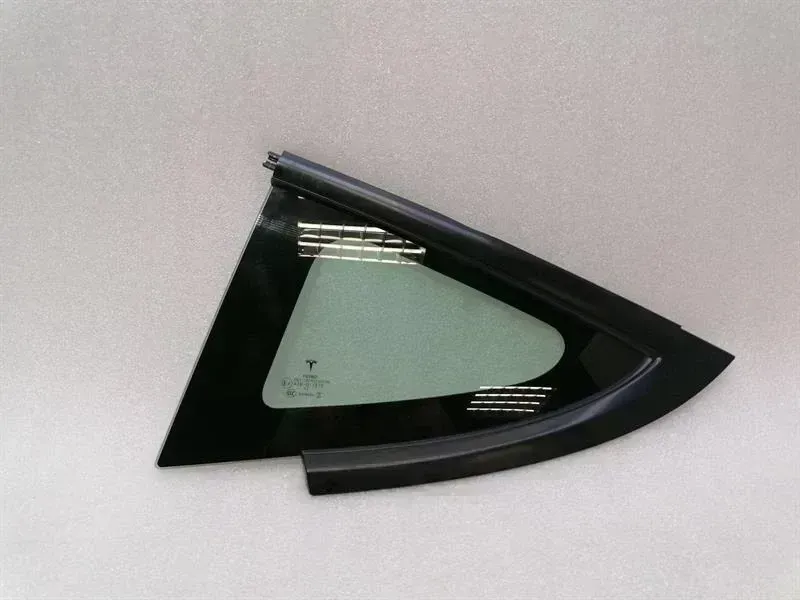 Tesla Model 3 Left Rear 1/4 Glass Tesla Model 3 Left Rear Quarter Glass 1514978-0...