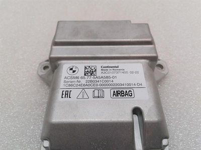 BMW iX i20 40 Модул за безопасност ECU 5A5A585 Блок за управление на въздуха SRS