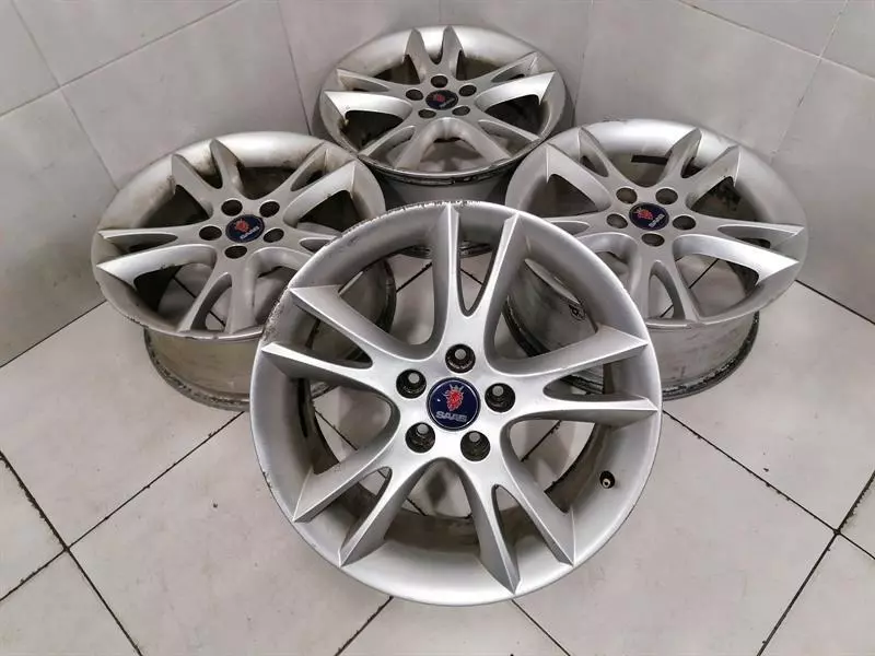 Saab 95, 96 1960-1980 SAAB 9-5 95 Alloy Wheel SET 12757104 Alloy Rim SET 7.5JX17 ET49