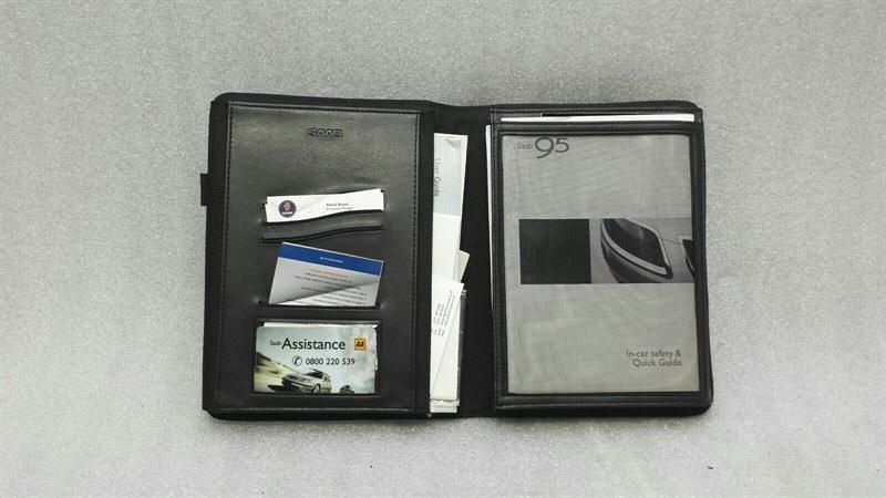 SAAB 9-5 95 Manual Service Booklet Car Maintenance Manual