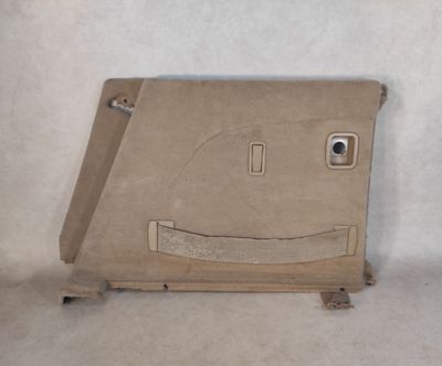 OEM BMW X5 E70/LCI — labās puses bēša bagāžas nodalījuma apdare, 51477253936, 51476967848