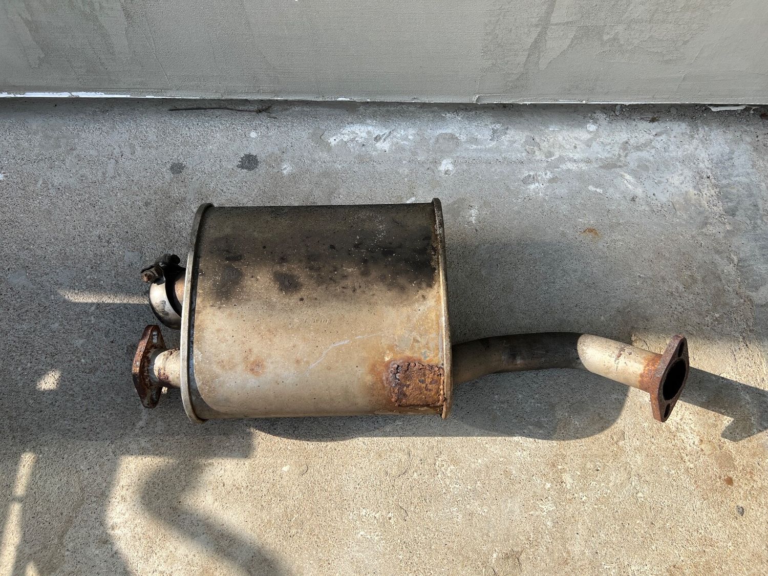 Mercedes G class W463 GENUINE Exhaust Muffler A4634905301