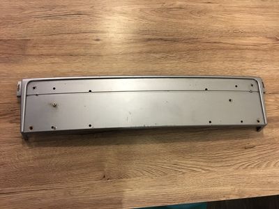 BMW 5 E39 Original främre stötfångare nummerskylt ansiktslyftning 51117005974 01-04 år