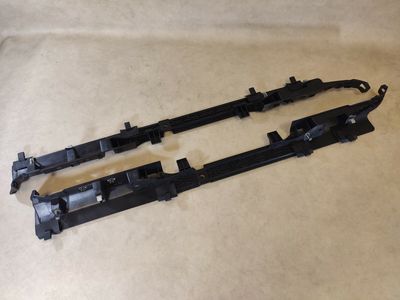 GENUINE PORSCHE 911 991 TURBO S Front Right &amp; Left Door Sill Plate Bracket SET
