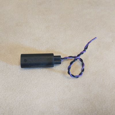 Connecteur mâle étanche à 2 broches pour rétroviseur BMW, Audi, VW, Skoda, pour atténuation automatique 1-963658-4
