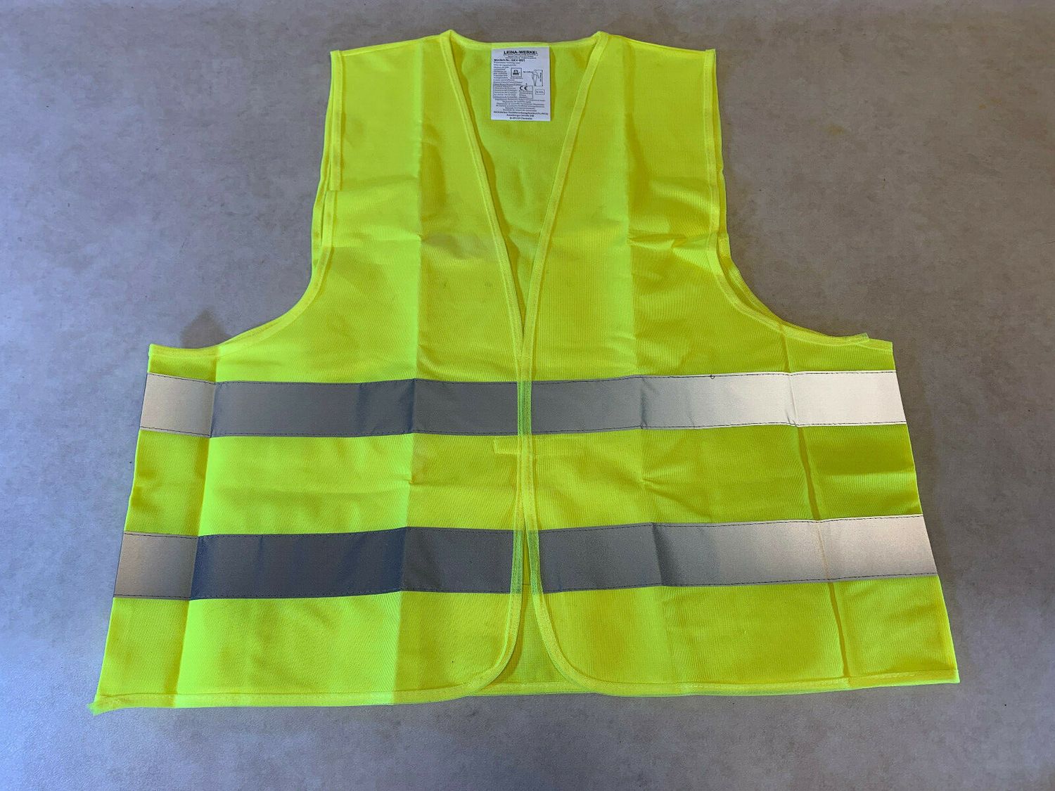 Audi BMW Mini Mercedes VW OEM Warning Safety Vest Set High Visibilty Jacket