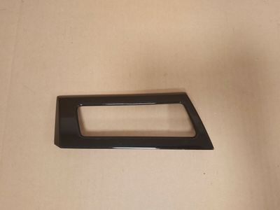 BMW 5er E60 E61 Schwarze Klavierlack-Armaturenbrett-Lüftungsgitter-Zierleiste links 7063141 6951051