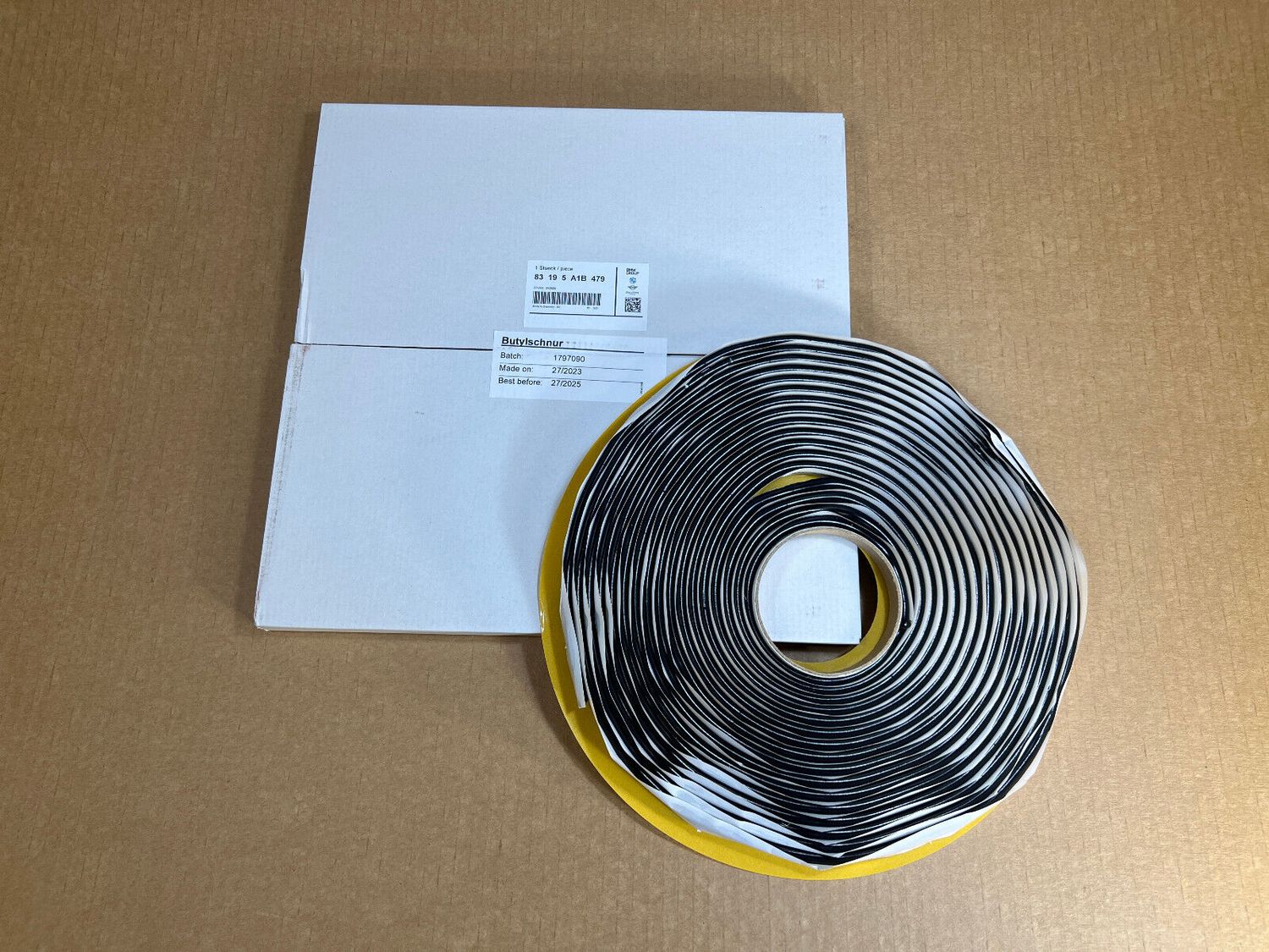 ORIGINAL BMW butyl cord light housing seal tape 2460 7mm x 10m 83195A1B479