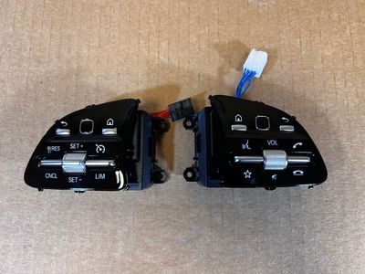 Mercedes C118 C167 C177 C213 C238 C243 C463 AMG Stūres MELNAIS pogu KOMPLEKTS