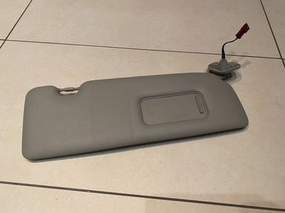 BMW 6 E63 GENUINE Right Sun Visor Mirror Grey 51167073572
