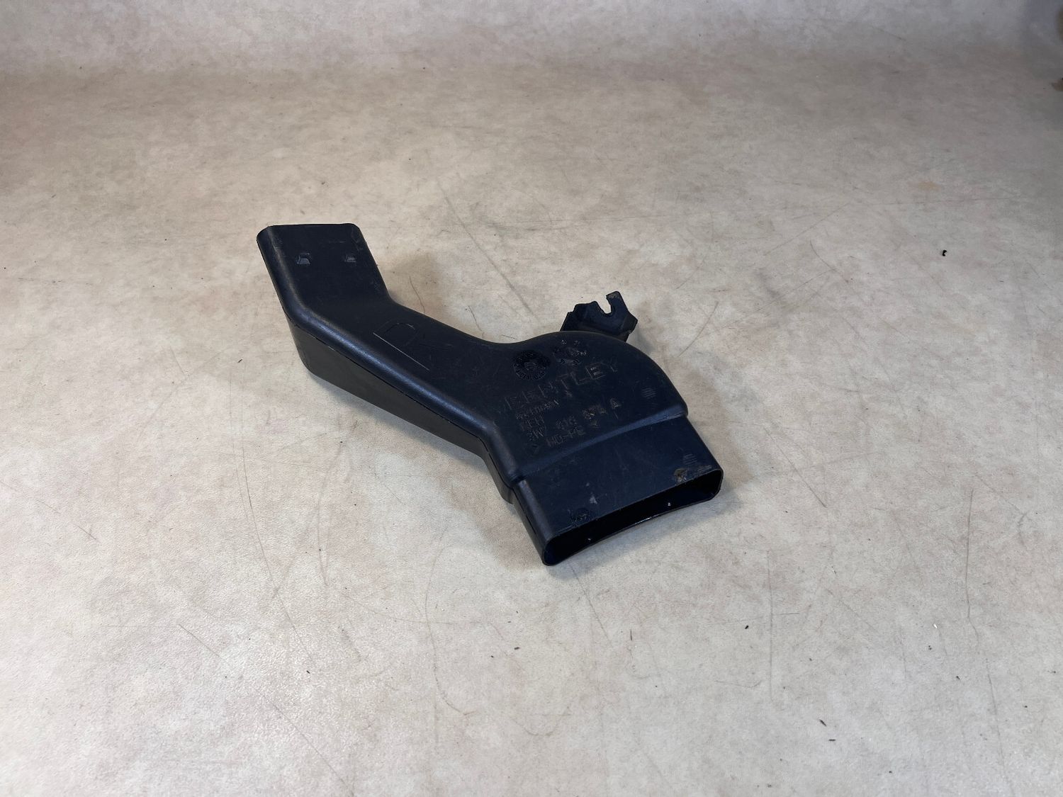 BENTLEY CONTINENTAL GT 2010 Heater Vent Duct 3W7819874A