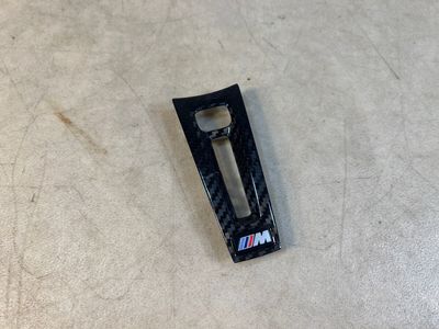 BMW 3 G20 G21 G -serie ÄKTA Ratt Botten Carbon Dekor Cover Trim