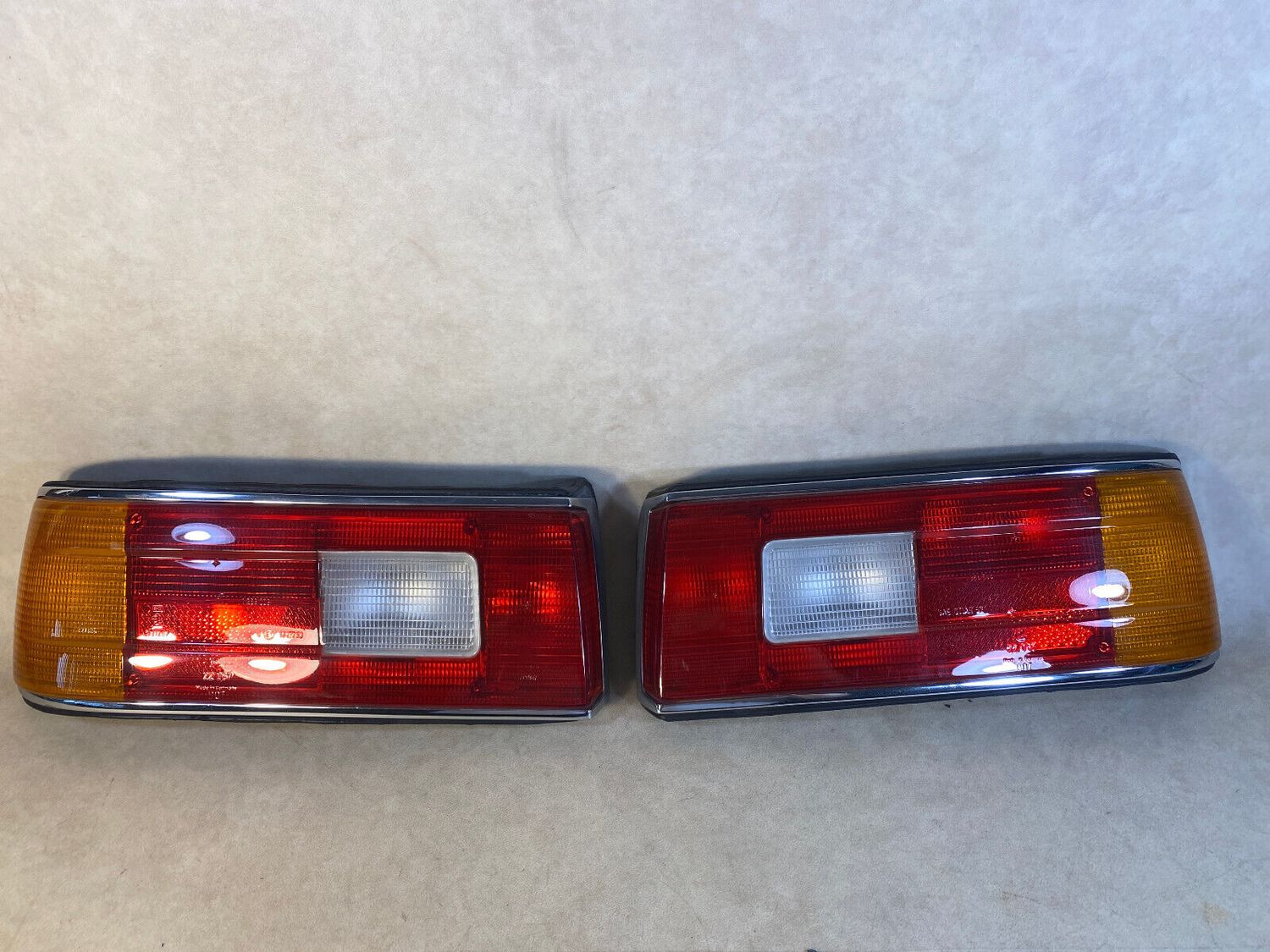 BMW 7 E23 Facelift OEM REAR TAIL LIGHT SET LH / RH 1368207 1368212