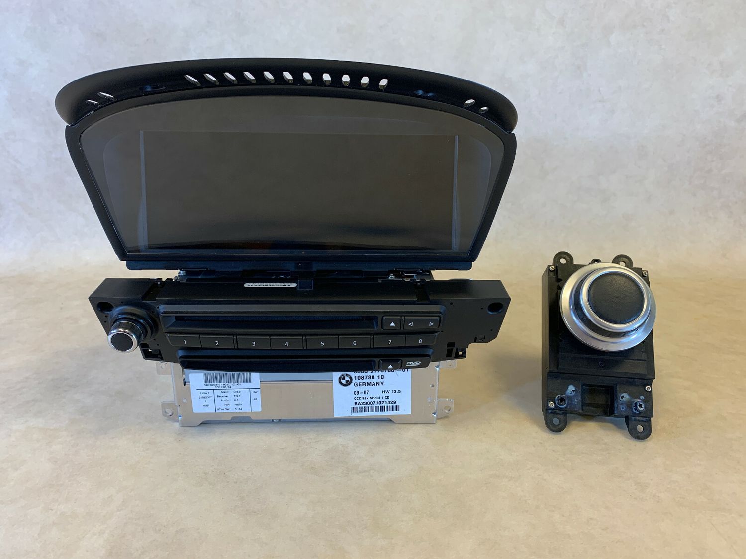 BMW 5 E60 E61 6 E63 E64 OEM LCI CCC Profesional Navi SET Drive Screen Controller