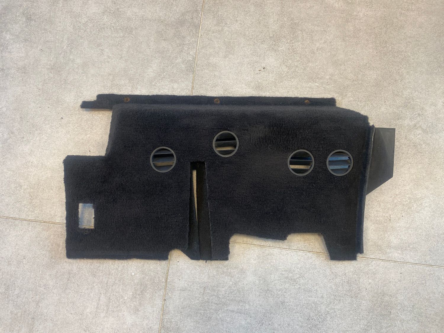 Mercedes G class W463 GENUINE FOOTWELL COVER Panel Bottom Left Black LHD