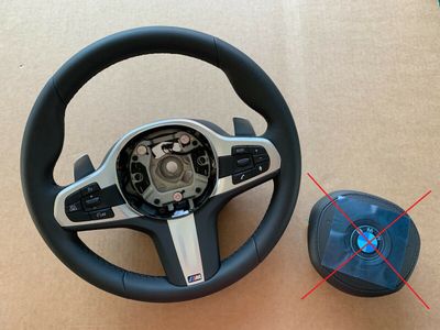 BMW 5 6 X3 X4 G30 G31 G32 G38 G01 G02 G08 OEM M Lenkrad-Schaltwippen