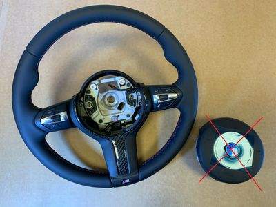 BMW F22 F23 F30 F31 F32 F33 F34 F36 F87 OEM USA M Kierownica CARBON