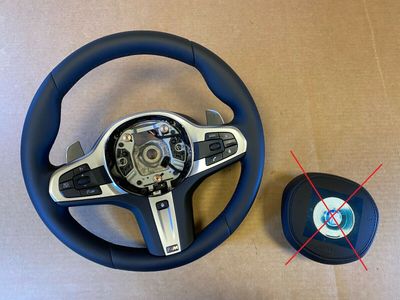 Palettes de volant chauffantes d&#39;origine pour BMW 5, 6, X3, X4, G30, G31, G32, G01, G02, G08