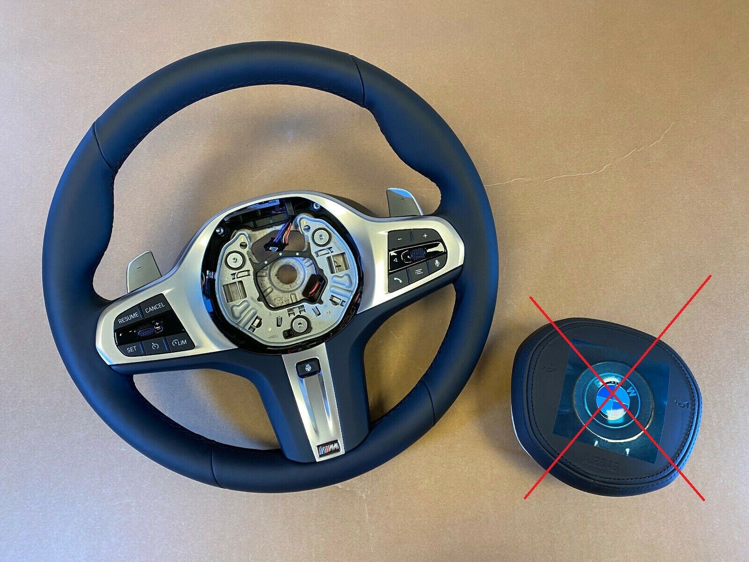 BMW 1 2 3 Z4 F40 F44 G20 G21 G28 G29 GENUINE M Steering Wheel Paddles HEATING