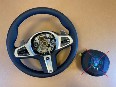 BMW 5 6 X3 X4 G30 G31 G32 G01 G02 LCI USA M Steering Wheel HEATED ASSIST VIBRO