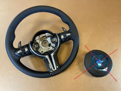 BMW M5 M6 F10 F06 F12 F13 OEM USA M Performance stūres lāpstiņas vibro