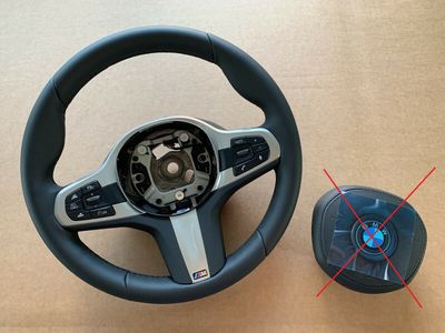 BMW 5 G30 G31 G38 6 G32 X3 G01 G08 X4 G02 GENUINE M Sport Steering Wheel ACC