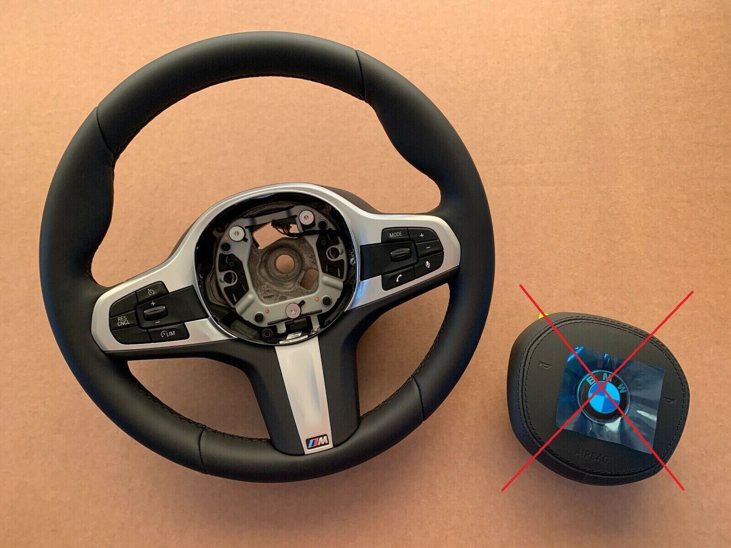 BMW 5 G30 G31 G38 6 G32 X3 G01 G08 X4 G02 GENUINE M Sport Steering Wheel