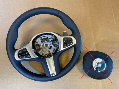 BMW 8 X5 X6 X7 G14 G15 G16 G05 G06 G07 OEM M Lenkrad Blütenblätter Assist + VIBRO