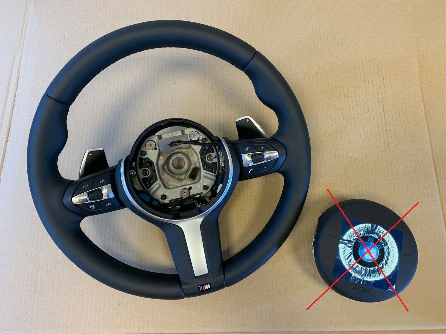 BMW F15 F16 F20 F22 F23 F25 F26 F30 F31 F32 F33 F34 M Steering Wheel Paddles ACC