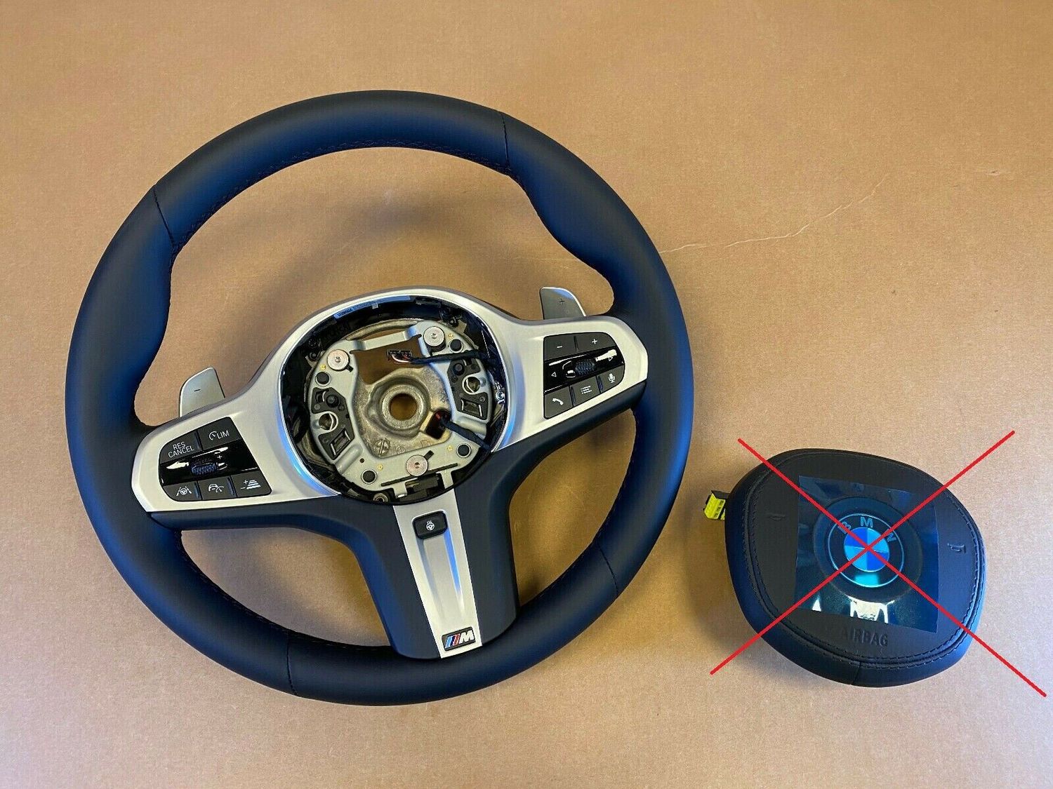 BMW 5 6 X3 X4 G30 G31 G32 G01 G02 LCI USA M Steering Wheel HEATING ASSIST